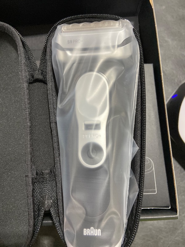 Photo 1 of Braun Series 9 PRO+ Electric Shaver, Pro SensoAdapt, 6in1 SmartCare Center, Wet & Dry Razor, 9660CCPS, Black