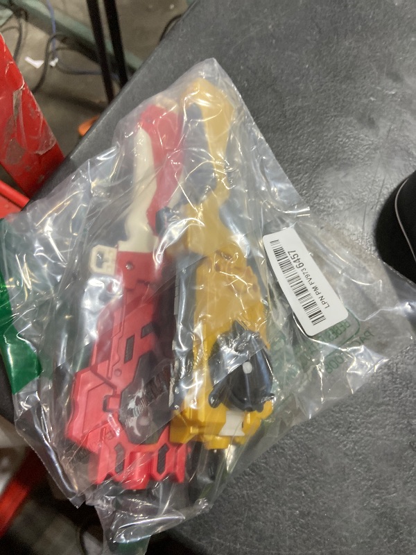 Photo 1 of 2 Pack String Launchers and Grips, Battling Burst Launcher, Left/Right Spin, Only Compatible with Burst, Two Launch Modes Gyros(Golden+Red)