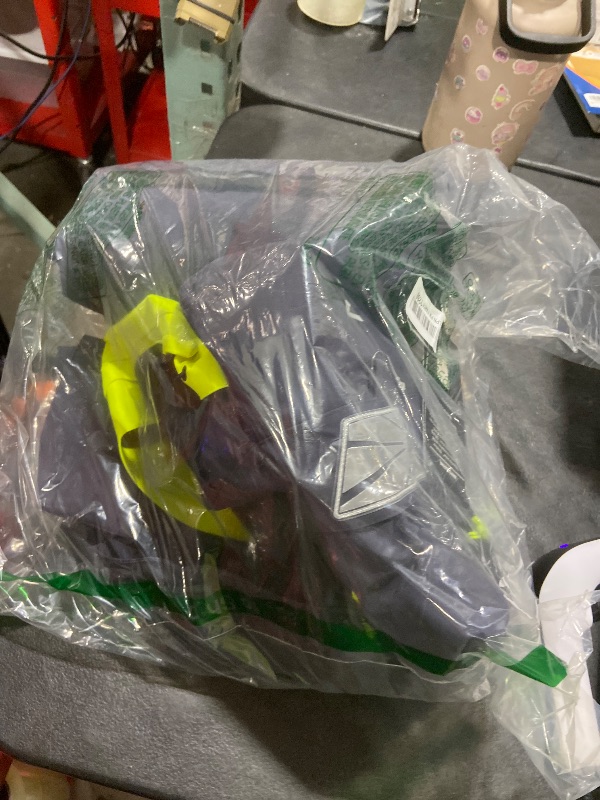 Photo 1 of Men’s PRO Sailing Jacket Waterproof & Offshore Bib Pants + Hi-Vis Hoodie 3-Piece Wet Weather Gear for Crew & Ocean Racing (Navy, S)