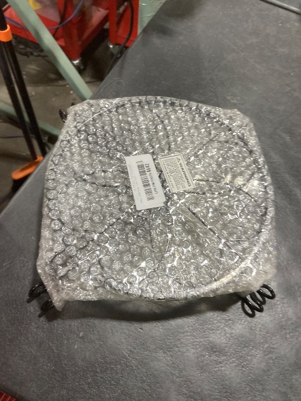 Photo 1 of 1/2/4 Pack 10/12 Inch Heavy Duty Iron Plant Stands - Rustproof Metal Flower Pot Holder for Indoor Outdoor Use, Round Wrought Iron Planter Stand for Corner Gardening, Patio, Balcony Decor- Black (9 Inch – 1 Pack)