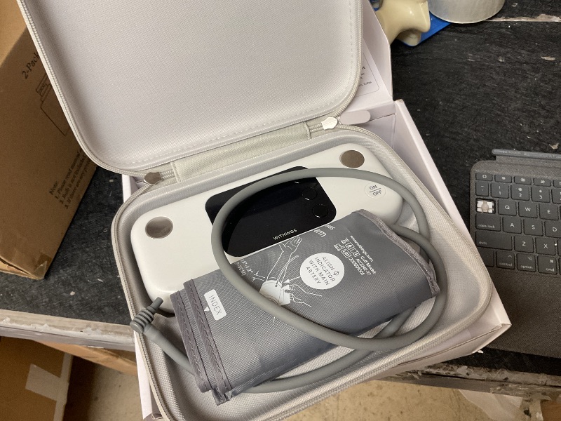 Photo 1 of Withings BPM Vision – Smart Arm Blood Pressure Monitor | FDA-Cleared | Easy-to-use, Accurate Systolic & Diastolic Measurements, Wide Range Cuff | Wi-Fi & Bluetooth | iOS & Android | FSA/HSA