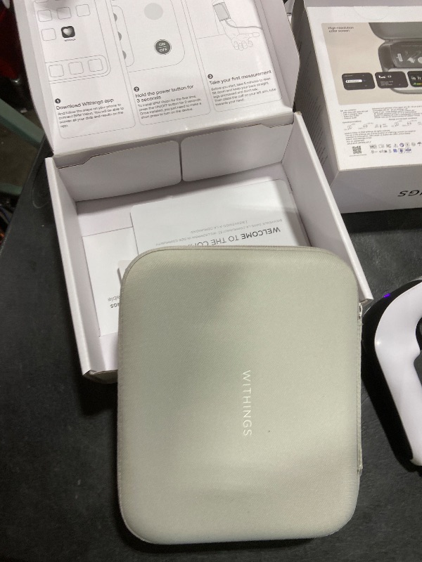 Photo 1 of Withings BPM Vision – Smart Arm Blood Pressure Monitor | FDA-Cleared | Easy-to-use, Accurate Systolic & Diastolic Measurements, Wide Range Cuff | Wi-Fi & Bluetooth | iOS & Android | FSA/HSA