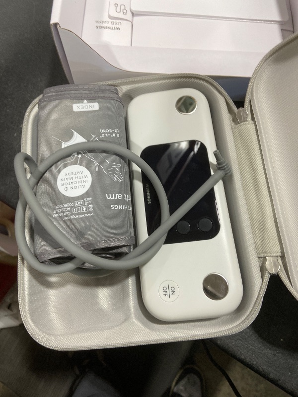 Photo 1 of Withings BPM Vision – Smart Arm Blood Pressure Monitor | FDA-Cleared | Easy-to-use, Accurate Systolic & Diastolic Measurements, Wide Range Cuff | Wi-Fi & Bluetooth | iOS & Android | FSA/HSA