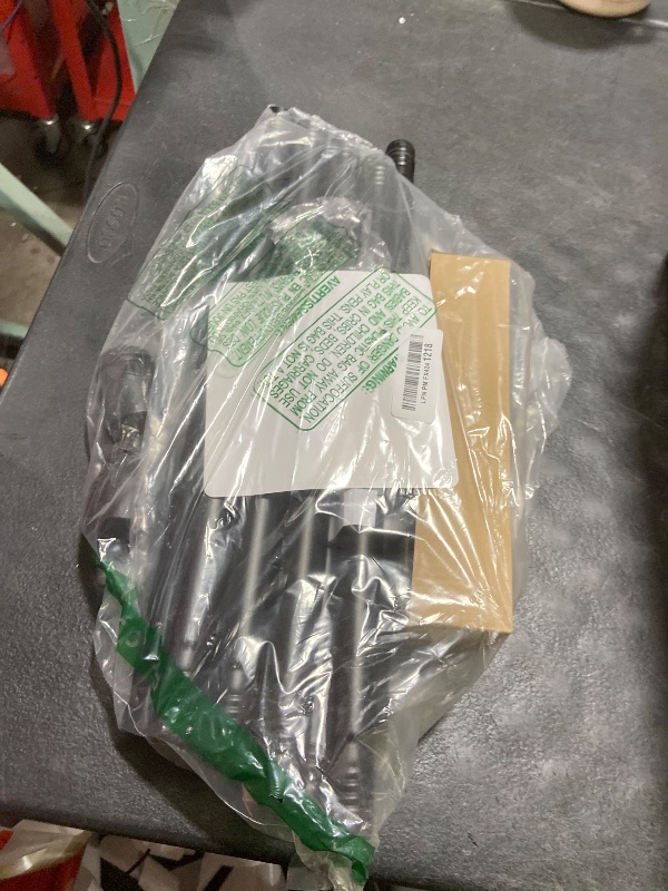 Photo 1 of 1” Diameter Curtain Rods Itself is 30 to144 inch 1 Pack Fit 30-142 inch, 66 to 120 inch Window with Heavy Duty Adjustable Rod Matte Black Splicing Metal Extra Long Curtain Rod for Windows