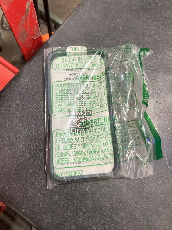 Photo 1 of OtterBox iPhone 17 (Only) – Commuter Series Case – Built-in MagSafe – Thin, Dual-Layer, Pocket-Friendly, Port Cover – Forest Night (Black/Green)