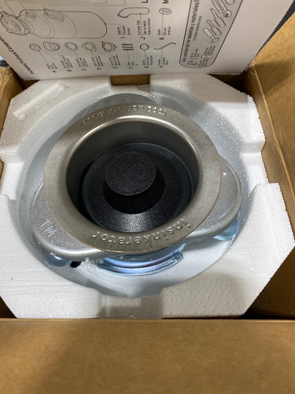 Photo 1 of InSinkErator Badger 5XP Garbage Disposal with Power Cord, Standard Series 3/4 HP Continuous Feed Food Waste Disposer, Badger 5XP W/C