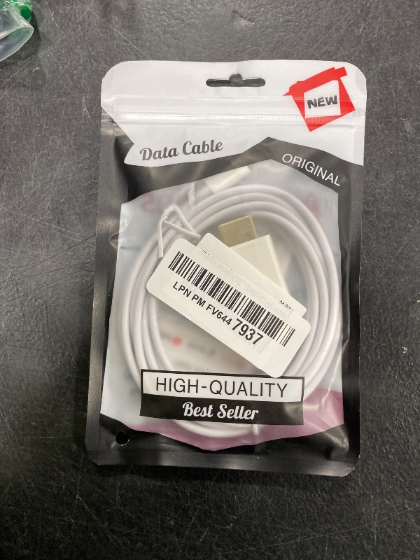 Photo 1 of [Apple MFi Certified] Apple Lightning to HDMI Cable Adapter for iPhone to TV, 1080P Digital AV Adapter Sync Screen Connector Compatible for iPhone 14 13 12 11 Pro Max XS XR X 8 to TV Projector Monitor