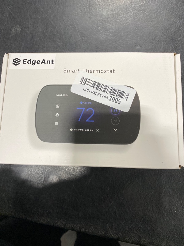 Photo 1 of Smart Thermostats for Home, WiFi Thermostats 4.3 Inches Touch Screen Compatible with Alexa and Google Assistant, 7day x 8period Programmable Control Programmable, C-Wire Required