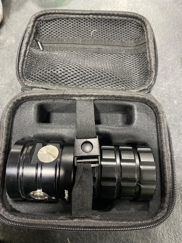 Photo 1 of Diving Flashlight,LetonPower TS Pro 25000Lumens Underwater 100m Video Light, Scuba Dive Light, with Type-C Charging for Professional Outdoor Under Water Sports