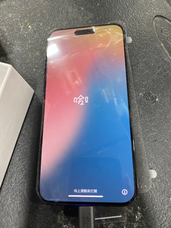 Photo 1 of Apple iPhone 15 Pro Max, 256GB, Blue Titanium - Unlocked (Renewed)