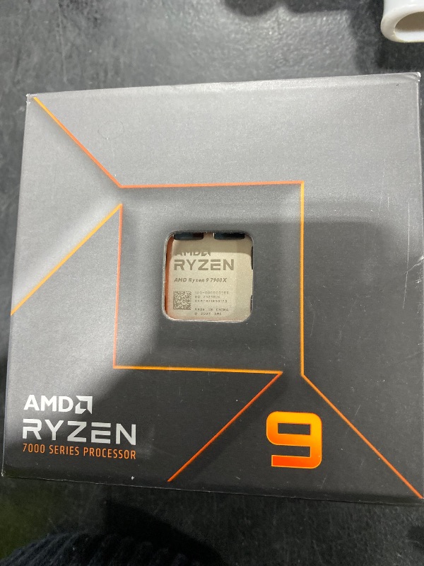 Photo 1 of AMD Ryzen 9 7900X 12-Core, 24-Thread Unlocked Desktop Processor