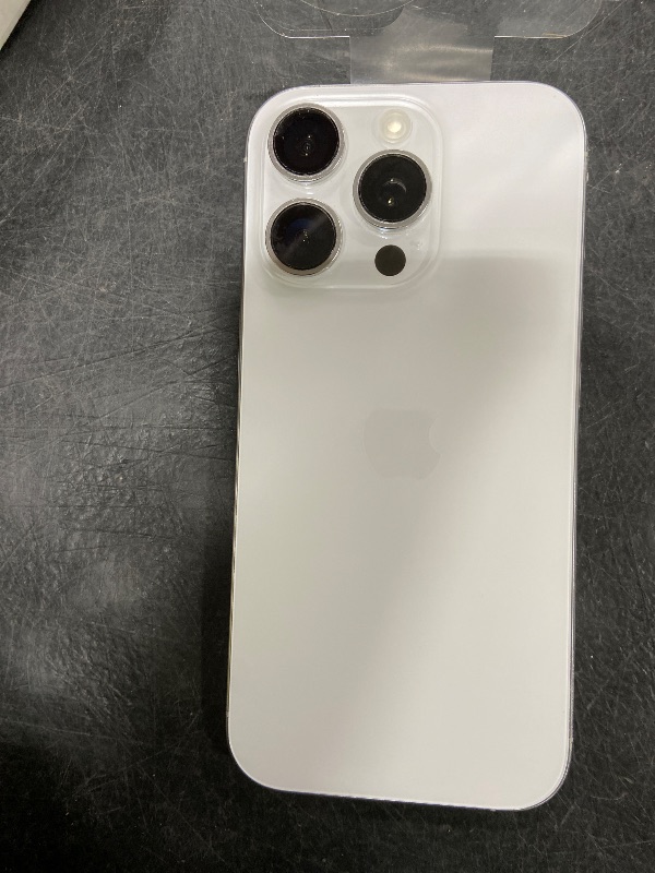 Photo 1 of Apple iPhone 16 Pro, US Version, 512GB, White Titanium - Unlocked (Renewed)