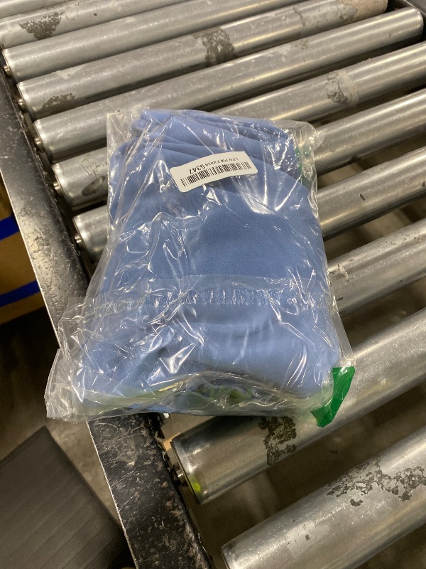 Photo 1 of PRETTYGARDEN Women's Summer Wrap V Neck Split Party Dress Ruffle Short Sleeve Midi Dress with Belt Casual Long Dresses (Grey Blue,Medium)