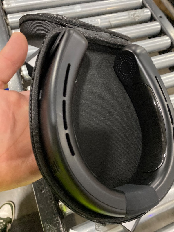 Photo 1 of COMLIFE Neck Air Conditioner, 3-Speed Portable Neck Fan with Ice Cooler, 5000mAh Rechargeable Battery Operated Personal Air Conditioner, Hands-Free Bladeless Neck Fan for Sports Travel Outdoor Indoor