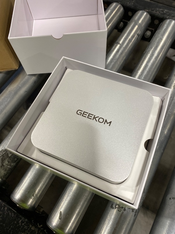 Photo 1 of GEEKOM Mini PC[Ultimate Performance Edition] A8 Max with AMD Ryzen 7 8745HS(Beats 7735hs) 16GB DDR5|1TB SSD(Expandable,Not LPDDR) Dual LAN Mini Computer,Radeon 780M Mini PC Windows 11 Pro/USB4/8K