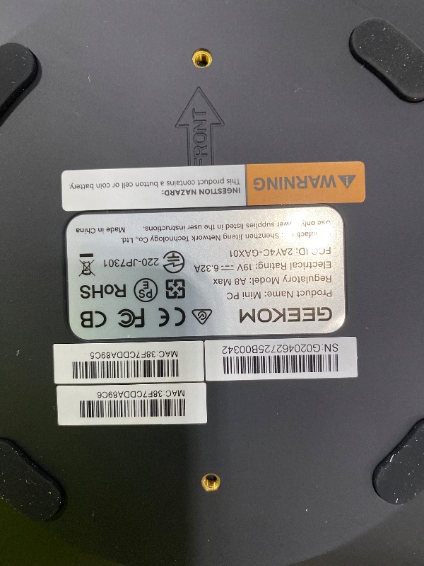 Photo 1 of GEEKOM Mini PC[Ultimate Performance Edition] A8 Max with AMD Ryzen 7 8745HS(Beats 7735hs) 16GB DDR5|1TB SSD(Expandable,Not LPDDR) Dual LAN Mini Computer,Radeon 780M Mini PC Windows 11 Pro/USB4/8K
