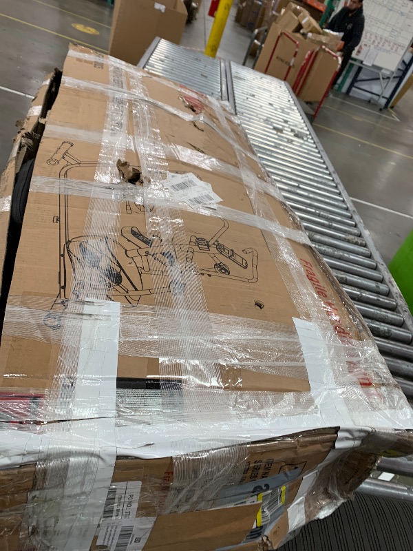 Photo 1 of **Parts Only** Sunny Health & Fitness Smart Recumbent Bike, Full-Body Home Training with Arm/Leg Exercisers, Indoor Cycling Workout Machine Plus Adjustable Seat & Bulit-in Pulse Sensors, Free SunnyFit App Connection