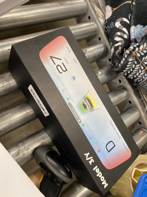 Photo 1 of ***MISSING PARTS***
*USED*Upgraded Head Up Display for Tesla Model Y 2019-2024 & Model 3 2017-2023 – 9.66" Anti-Glare Display, Blind Spot Alerts, Rainbow Road, Wireless CarPlay/Android Auto, Battery/Dashboard Data Sync