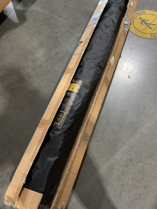 Photo 1 of 100 Inch Indoor and Outdoor Projector Screen with Stand for Movies or Presentations - HD Premium 16:9 Folding Free Tripod Screen with Carry Bag and Straps, Matte