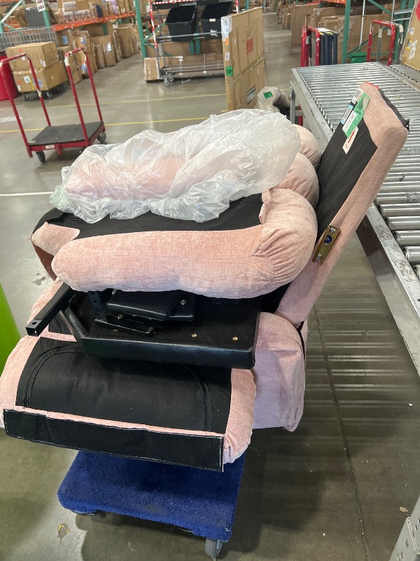 Photo 1 of **FOR PARTS ONLY**
Rocking Recliner Chair with Vibration Massage & Heat, 360° Swivel Oversized Rocker Recliner with Side Pocket for Living Room, Bedroom & Nursery