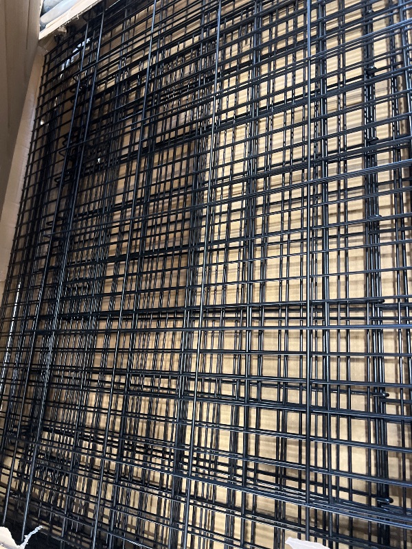 Photo 1 of *****************Divider Panel Not Included******************
Midwest Homes for Pets Ginormous Single Door 54-Inch Dog Crate for XXL Dogs Breeds; Great Dane, Mastiff, St. Bernard, Drop Pin Assembly Requires Two People; Divider Panel Not Included; Black: S