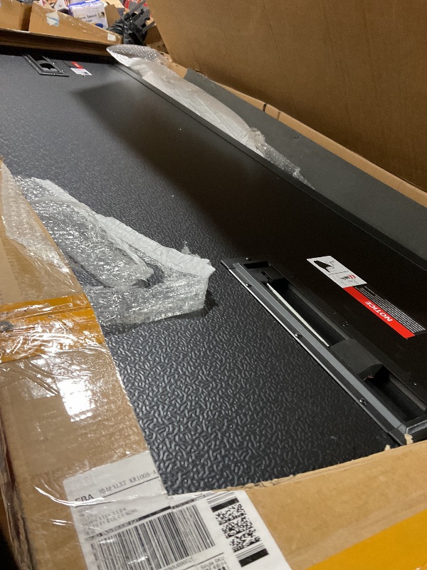 Photo 1 of **MISSING HARDWARE AND IS DENTED**
NK SUPPORT Hard Tri Fold Truck Bed Tonneau Cover Compatible with 2007-2024 Chevy Silverado & GMC Sierra 1500 5.8 FT with LED Lamp Truck Bed Cover - Waterproof,Theftproof,No-Drill Installation