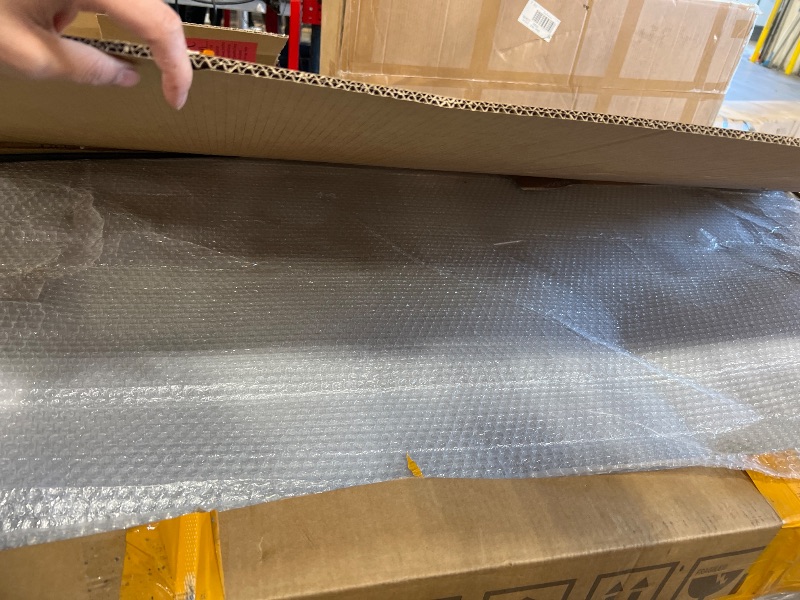 Photo 1 of **MISSING HARDWARE AND IS DENTED**
NK SUPPORT Hard Tri Fold Truck Bed Tonneau Cover Compatible with 2007-2024 Chevy Silverado & GMC Sierra 1500 5.8 FT with LED Lamp Truck Bed Cover - Waterproof,Theftproof,No-Drill Installation