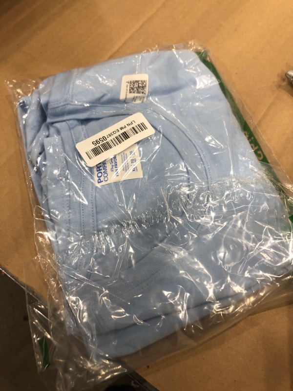 Photo 1 of **LIGHT BLUE** ICHTHYS ICHTHUS JESUS FISH CHRISTIAN SYMBOL T-Shirt XL