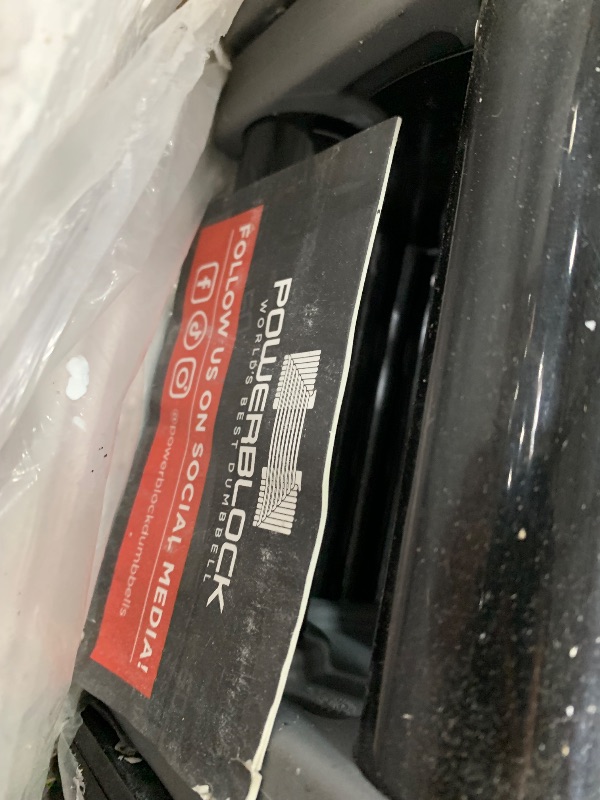 Photo 1 of (only one)(please see all images) POWERBLOCK ELITE EXP 90 DUMBBELL