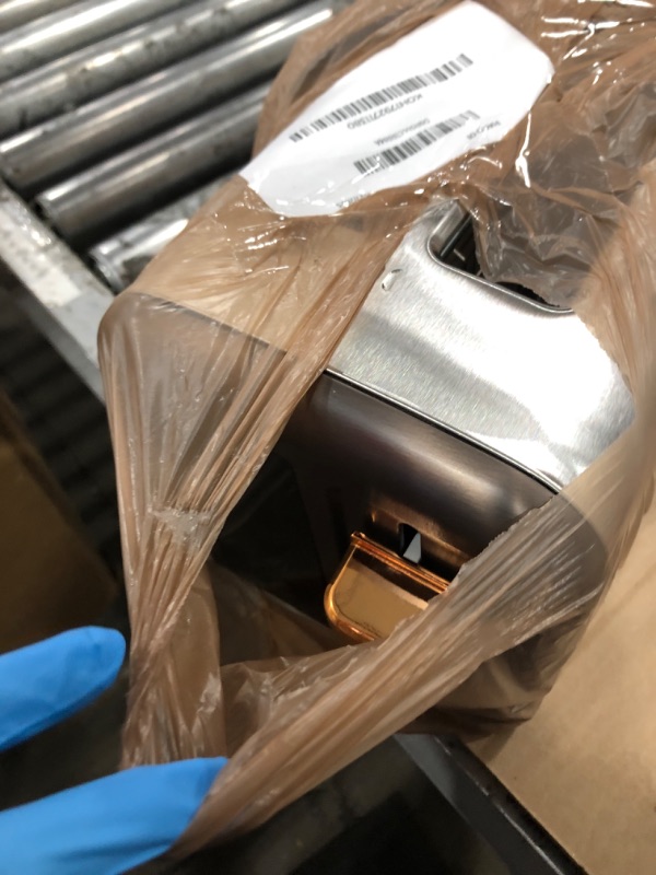 Photo 3 of SEEDEEM Toaster 2 Slice with Touch Screen, Faster Heating Speed, 7 Shade Setting, 6 Bread Type, 1.5”Wide Slots Toaster, Removable Crumb Tray, 1350W, Dark Metallic