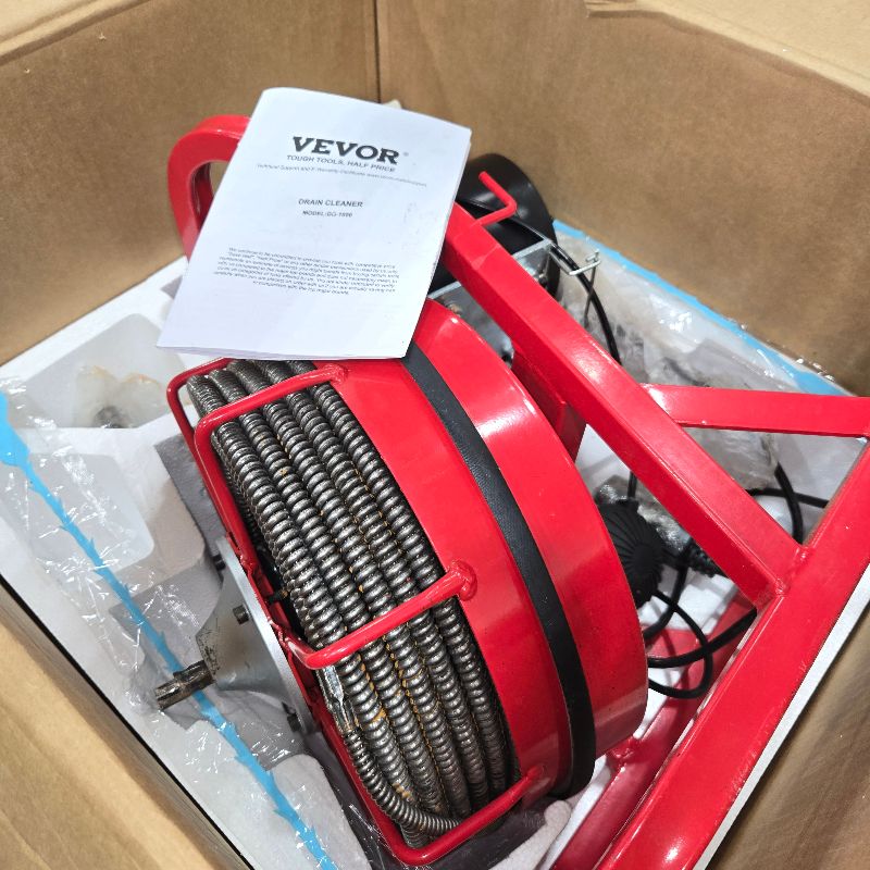 Photo 1 of ***HEAVILY USED*** Vevor Drain Cleaner Machine Model:GQ-1000