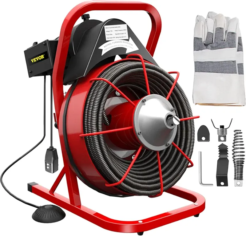 Photo 1 of ***HEAVILY USED*** Vevor Drain Cleaner Machine Model:GQ-1000