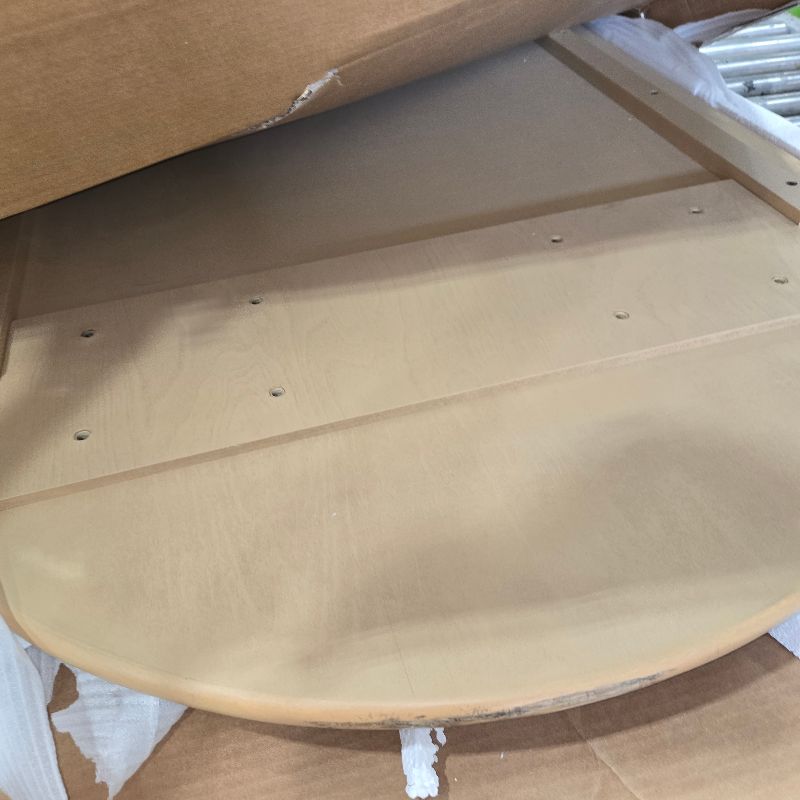 Photo 1 of ***JUST THE TABLETOP*** Casaphoria 67" Oval Dining Table, Modern Kitchen Table for 4-6, Farmhouse Style Large Table, Easy Assembly for Living Room, Kitchen and Bar, Natural Wood