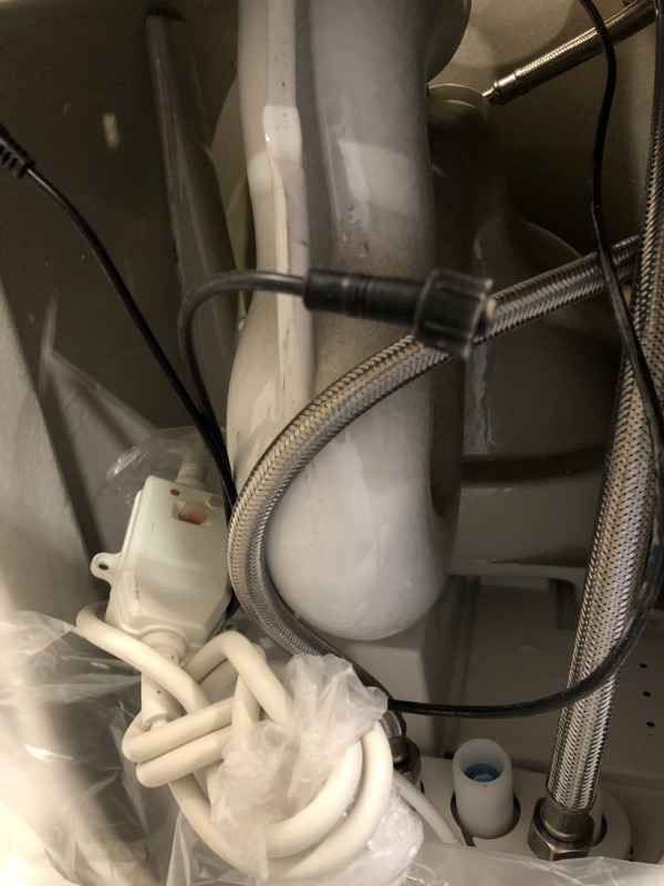 Photo 1 of ***MISSING PARTS***
MIJIC Smart One Piece Toilet Tankless Bidet Toilet, Auto Flush, Warm Water Sprayer and Dryer, Heated Seat,Remote Control and Voice Control Bathroom Toilet