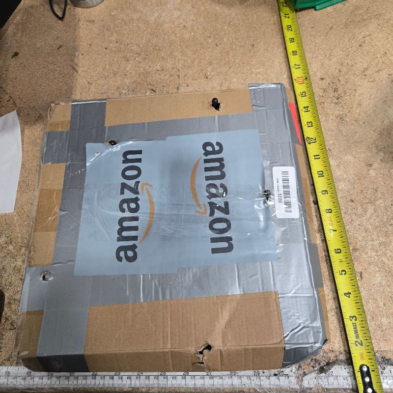 Photo 1 of (incomplete item) Domensi 7pcs Pizza Pan Riser Stands Sets Includes 1pcs Tiered Tray Stand 3 Stainless Steel Pizza Pan and 3 Wood Handle Knife for Tables Party Restaurant