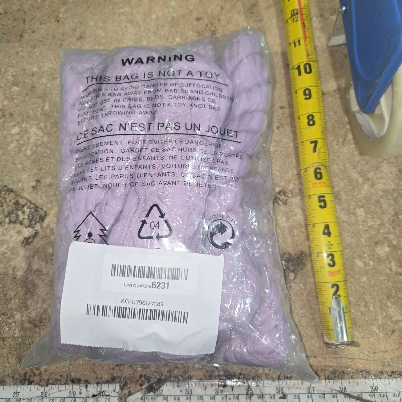 Photo 1 of 10 Pack Cheesecloth Table Runner 6FT Boho Gauze Rustic Fabric Table Runner Vintage Sheer Tablecloth for Wedding Party Bridal Baby Shower Decorations (Light Purple)