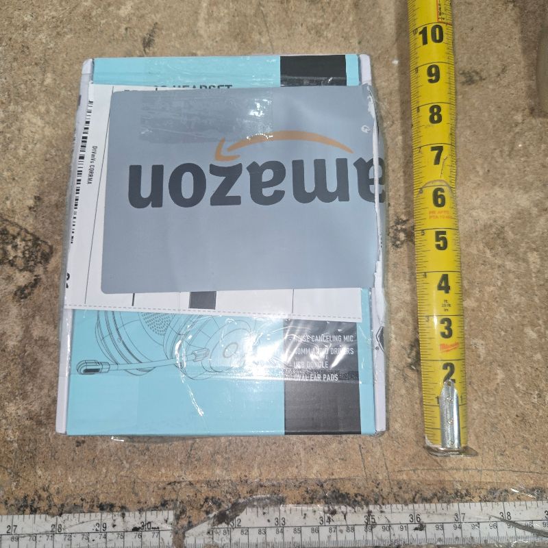 Photo 1 of ***HEAVY USAGE/MISSING DONGLE AND POSSIBLY A POWER CORD*** Wireless Headset, Bluetooth Headset with Microphone, AI Noise Canceling Mic & USB Dongle, 45 Hrs Working Time V5.3 Wireless Headphones with Mic Mute for PC/Laptop/Office/Call Center/Zoom/Home/Phon