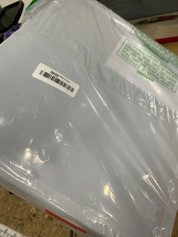 Photo 1 of 12x12 Paper Storage, 4 Pack Stackable Scrapbook Paper Containers Storage, Art Supply Storage Organizer, U-Shaped Locking Mechanism, Ideal for Office, Home, and School Document Organizer