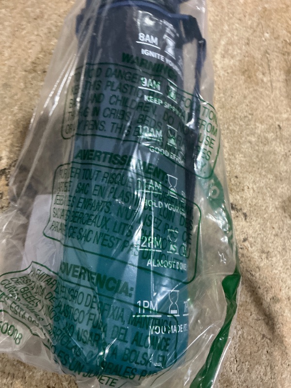 Photo 1 of ***PARTIAL SET/ MISSING 1*** QLUR Water Bottle with Straw, 32oz Motivational Water Bottles with Time Marker to Drink, Tritan BPA Free, 1L Sports Water Bottle with Carry Strap LeakProof for Women Gym Fitness Outdoor (1 Pack)