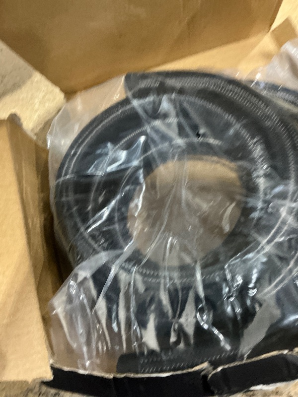 Photo 1 of 12AN 10Ft Fuel Line Fitting Kit, Universal Braid Stainless Steel Braided Nylon CPE Fuel Hose W/6pcs Rotary Swivel Hose Ends Kit