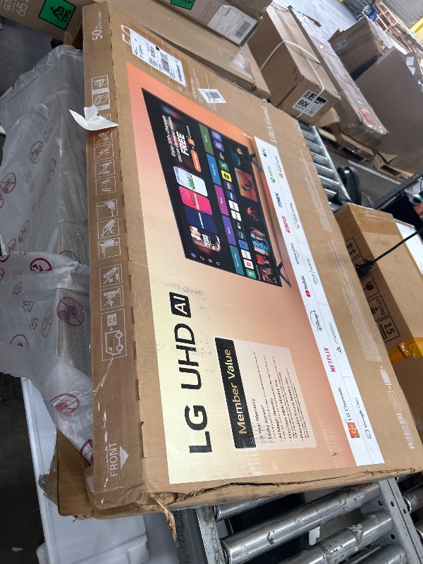 Photo 1 of *** NON FUNCTIONAL PARTS ONLY ***50” inch class LG UHD AI TV 