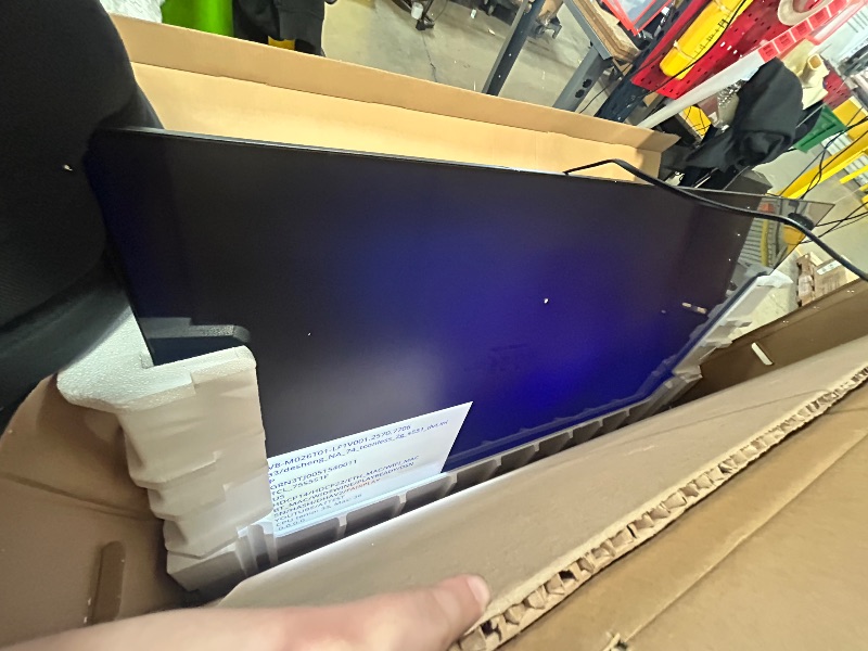 Photo 1 of **Powers on but is stuck on color changing screen *** TCL 75-Inch Class S5 UHD 4K LED Smart TV with Fire TV (75S551F, 2024 Model), Dolby Vision, HDR PRO+, Dolby Atmos, Alexa Built-in with Voice Remote, Apple AirPlay 2 Compatibility, Streaming Television