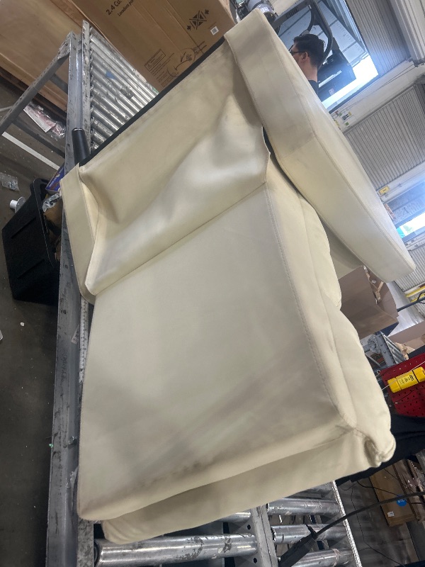 Photo 1 of *** SEE NOTES *****FDW Recliner Chair for Living Room Home Theater Seating Single Reclining Sofa Lounge with Padded Seat Backrest (Beige)