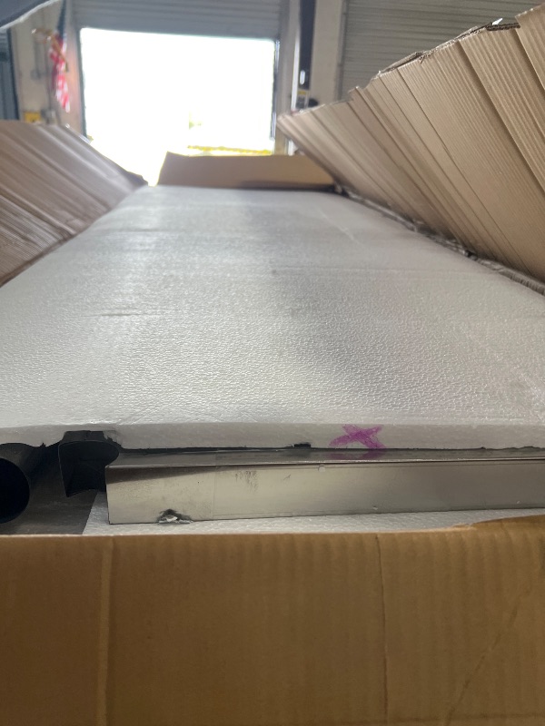 Photo 3 of Stainless Steel Table with Drawers, 71" X 24" Commercial Work Tables with Undershelf & Paper Towel Holder, Metal Kitchen Prep Table for Home Restaurant Garage, Commercial Workbench