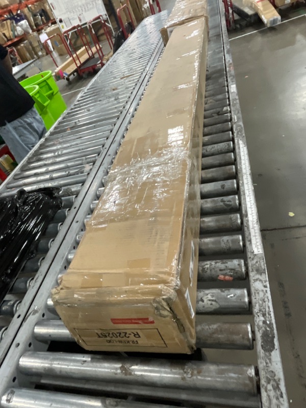 Photo 1 of ***MISSING HARDWARE ***
AFI, Pasadena King Solid Wood Low Profile Platform Bed, Light Toffee