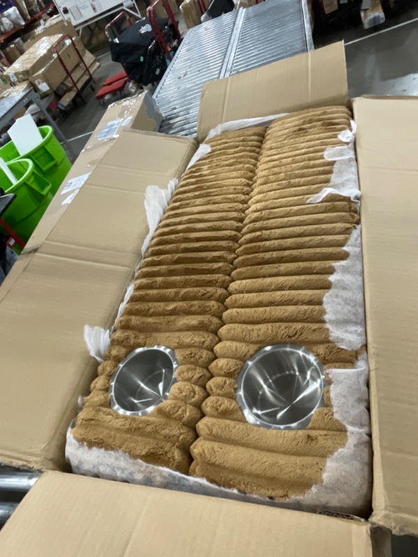 Photo 1 of ***INCOMPLETE***LINSY HOME Pull Out Sofa Bed Sectional Sleeper Sofa with Storage, Plush Corduroy Pullout Modular Sectional Couches for Living Room, L Shaped Convertible Couch Bed for Apartment (Brown)