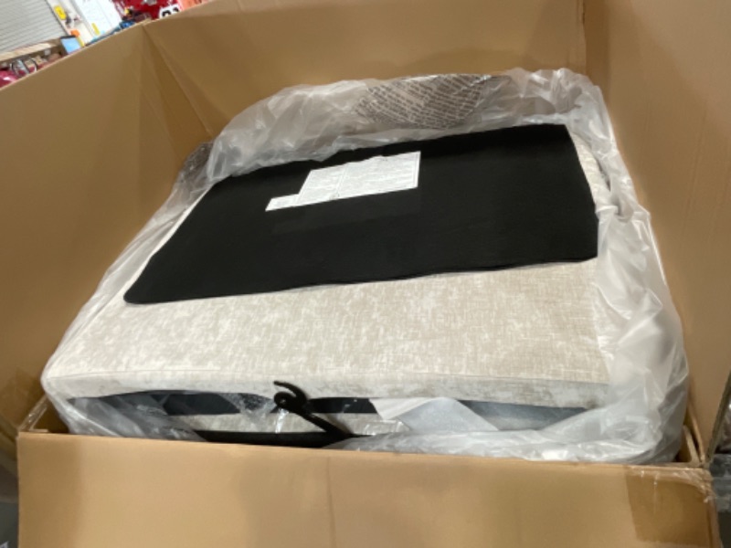 Photo 1 of ***3 BOXES***Vesgantti 142" Cloud Couch Sectional Modular Sofa, Comfy Sectional Couch with Ottoman Deep Seat Chenille L Shaped Sofa, Modular Couches for Living Room, Bedroom and Apartment, Light Brown