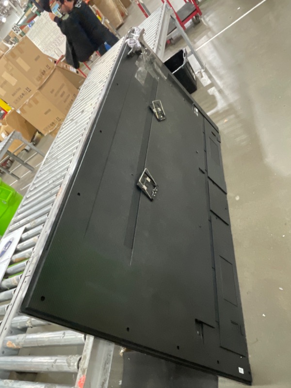 Photo 1 of ***tv gets power but screen does not turn on ***Hisense 85-Inch Class QLED 4K S7N CanvasTV Series Dolby Vision HDR Google Smart TV (85S7N, 2025 Model) - 144Hz, Art Mode, Anti-Glare Panel, Hi-Matte Display, UltraSlim Wall Mount & Frame Included