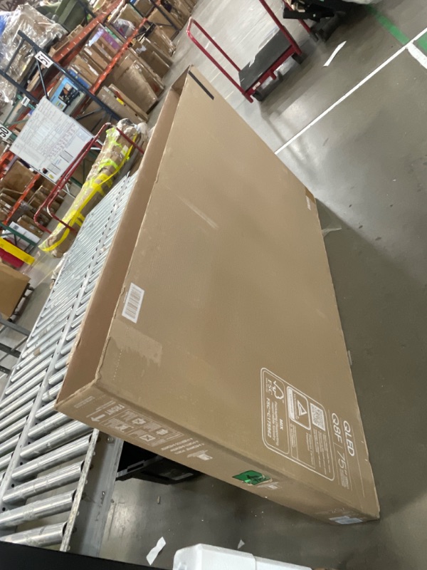 Photo 1 of ***DAMAGED***Samsung 75-Inch Class QLED Q8F 4K UHD Smart TV (2025 Model) Q4 AI Processor, 100% Color Volume with Quantum Dot, AirSlim Design, Endless Free Content, Samsung Vision AI, Alexa Built-in