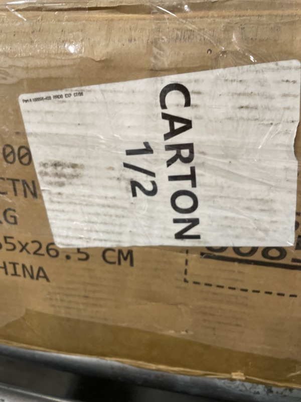 Photo 1 of ***INCOMPLETE***DWVO 6x4.4 FT Resin Storage Shed with Fence-Style and Side Windows, Lockable Door, and Vents for Garden, Backyard, Patio, Lawn, Gray